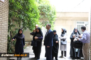 بازدید هیات نظارت وارزیابی دانشگاهها ومراگز آموزش عالی در استان فارس از دانشکده