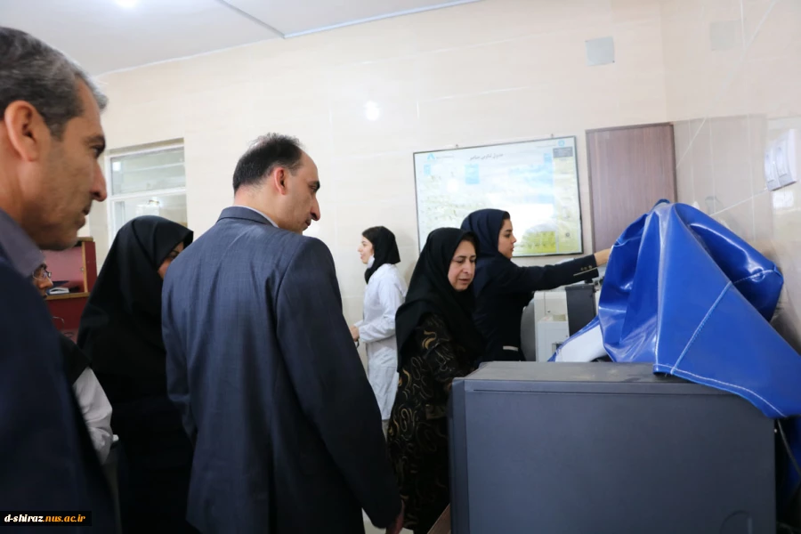 افتتاح سالن آمفی تئاتر دانشکده با حضور رییس دانشگاه فنی و حرفه ای استان فارس و معاونین ایشان