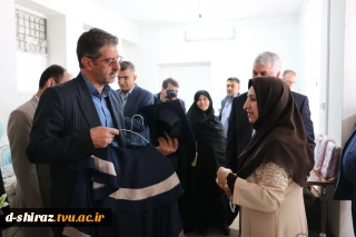 بازدید دکتر زمانی معاون مالی اداری دانشگاه فنی و حرفه ای