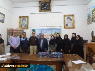 یادبود آزادسازی خرمشهر با حضورهمکاران خانواده های شهدا و جانبازان
