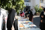 گزارش تصویری از نمایشگاه کتاب دفاع مقدس دانشکده فنی دختران الزهرا شیراز 4