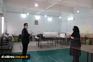 گزارش تصویری هیات نظارت ،ارزیابی وتضمین کیفیت از دانشکده فنی الزهرا شیراز 7