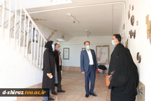 گزارش تصویری هیات نظارت ،ارزیابی وتضمین کیفیت از دانشکده فنی الزهرا شیراز 8