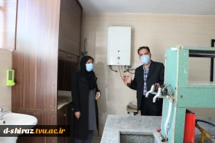 گزارش تصویری هیات نظارت ،ارزیابی وتضمین کیفیت از دانشکده فنی الزهرا شیراز 9