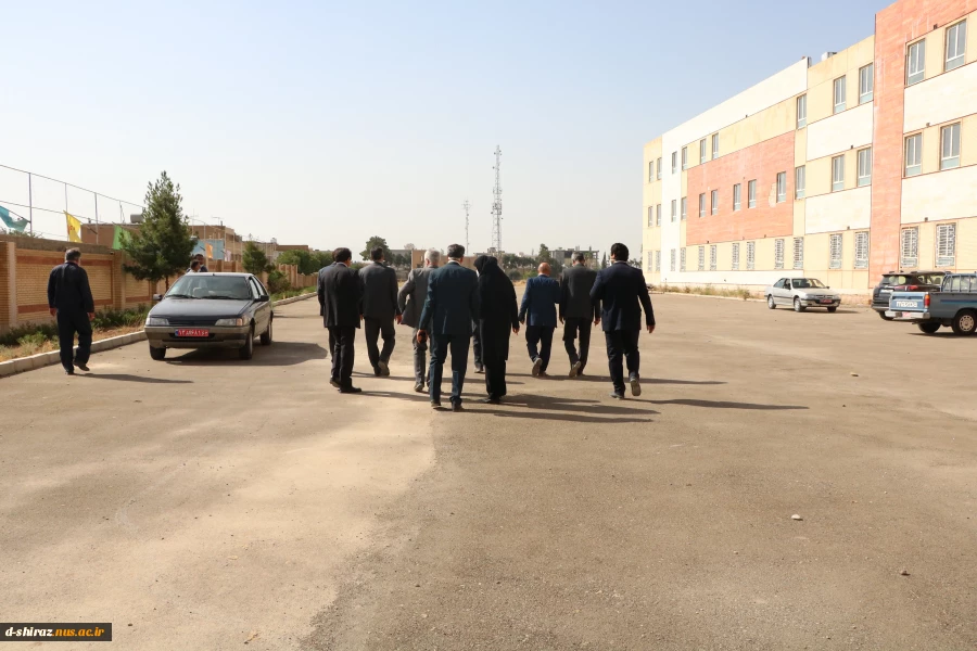 گزارش تصویری 
بازدید معاون مالی واداری دانشگاه فنی از پروژه ساختمان جدید دانشکده فنی دختران الزهرا شیراز 2