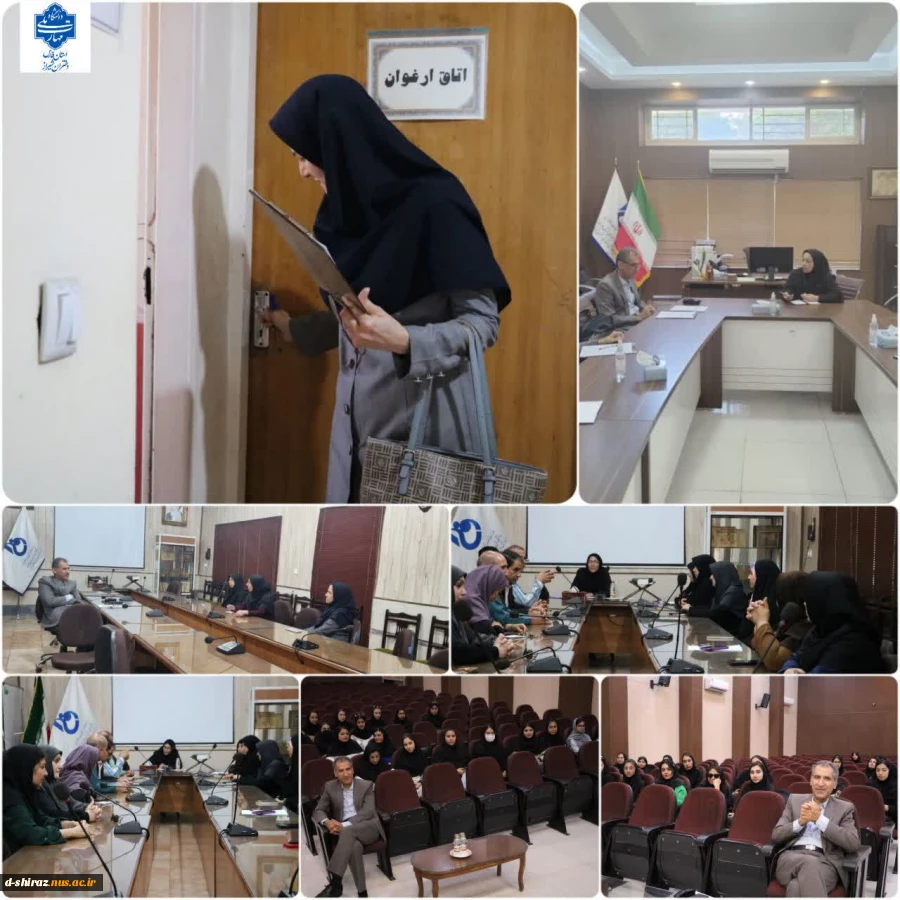 "بازدید هیئت نظارت و ارزیابی دانشگاه شیراز از دانشگاه ملی مهارت دختران الزهرا" 2