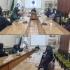 نشست سرپرست دانشگاه ملی مهارت دختران الزهرا شیراز با مشاورین دانشکده  2