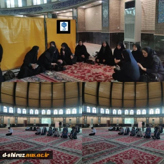 تجدید میثاق هیئت رئیسه و کارکنان دانشگاه ملی مهارت دختران الزهرا شیراز به همراه دیگر دانشگاهیان با آرمان های امام راحل خمینی کبیر (ره)
