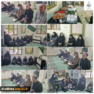 برگزاری سوگواره سرخ کربلا در آموزشکده ملی مهارت دختران شیراز